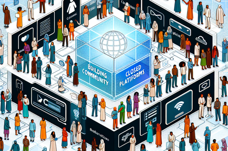 Community-byggande på “stängda” plattformar 2025.